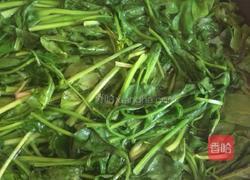 菠菜炒鸡蛋的做法图解1