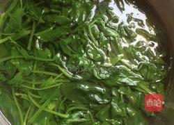 菠菜炒鸡蛋的做法图解2