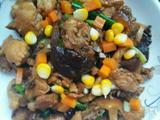 香菇闷鸡肉