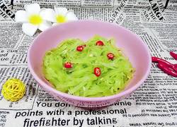 凉拌莴笋杆
