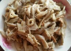 蘑菇炒肉片