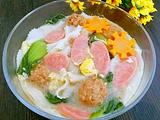 蔬菜肉丸蝴蝶面