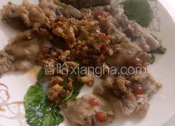 叶鱼肉渣葱香饼