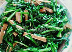 韭菜炒茶干