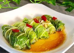 白菜鸡腿鲜虾卷
