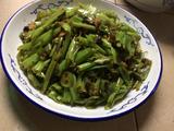 青椒炒通菜梗