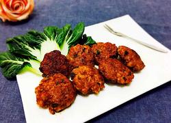 黑猪肉饼