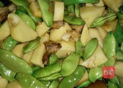 肉炖豆角土豆的做法图解4