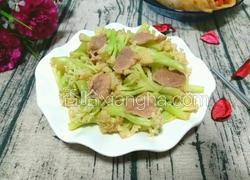 菜花炒肉