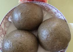 黑芝麻红糖馒头