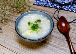 白玉菇疙瘩汤