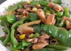 小乌贼干炒青椒