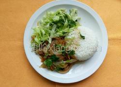 五花肉烤肉盖饭