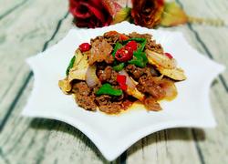 黑椒牛肉炒香干