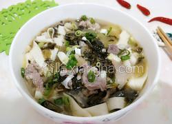 酸菜肉丝面