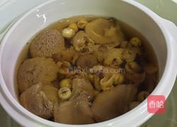 猴头菇鱼胶莲子炖瘦肉汤的做法图解8
