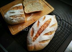 全麦培根面包