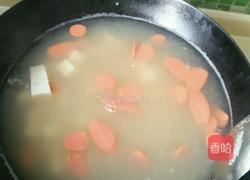青菜豆腐菌汤的做法图解5