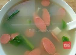 青菜豆腐菌汤的做法图解8