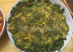 茴香苗蛋饼