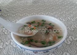 香菇瘦肉粥