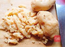 土豆泥肉末馅的做法图解2
