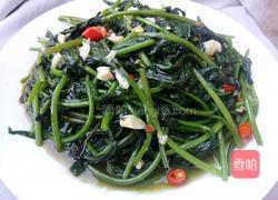 蒜香红薯叶的做法图解12