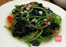 蒜香红薯叶的做法图解13