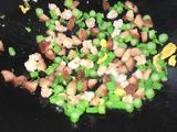 虾仁叉烧菜心蛋炒饭的做法[图]