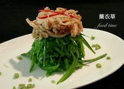菌菇炝拌荷兰豆