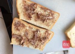 巧克力酱西多士的做法图解3