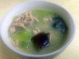 青瓜皮蛋瘦肉汤