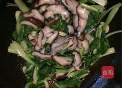 青菜香菇的做法图解5