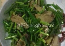 蒜苔炒回锅肉