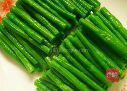 凉拌豆角的做法图解2
