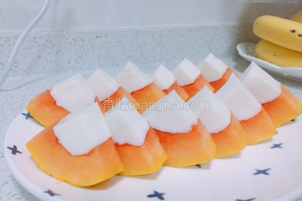 木瓜椰奶冻