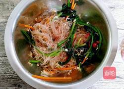 凉拌粉丝菠菜的做法图解12