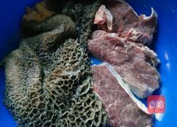 番茄牛肚牛肉的做法图解1