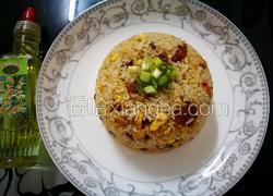 香辣腊肠蛋炒饭
