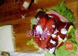 丰盛的三明治(≧▽≦)的做法图解10