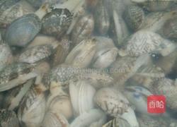 爆炒花蛤的做法图解1