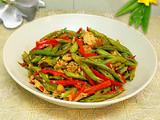 小炒四季豆丝的做法[图]