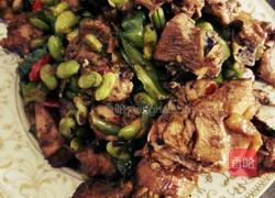 豆子烧鸡的做法图解3
