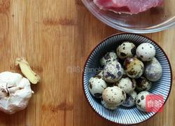 肉泥蒸鹌鹑蛋（适合老人小孩的营养餐）的做法图解1