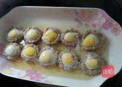 肉泥蒸鹌鹑蛋（适合老人小孩的营养餐）的做法图解8