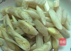 醋溜藕根的做法图解1