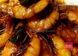 红烧鸡尾虾的做法图解4
