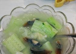 黄瓜皮蛋汤