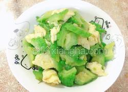 苦瓜炒鸡蛋
