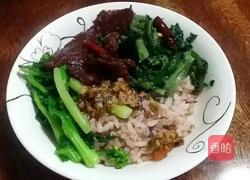 （野菜）炒香果健消片的花花的做法图解6